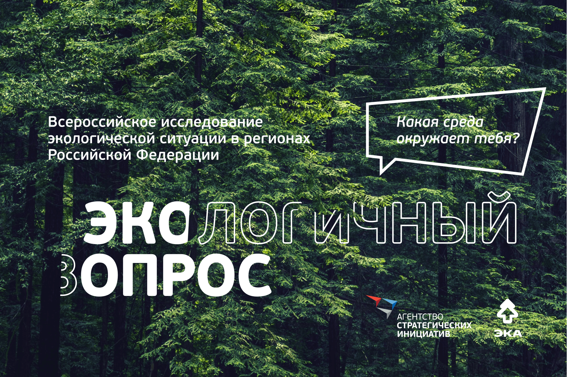Проводится Всероссийское исследование экологической ситуации.